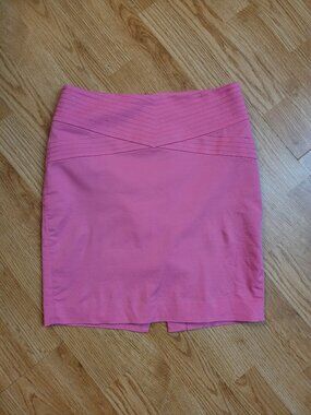 Vintage Bebe bandage skirt in bubblegum pink. 90s Y2k style.